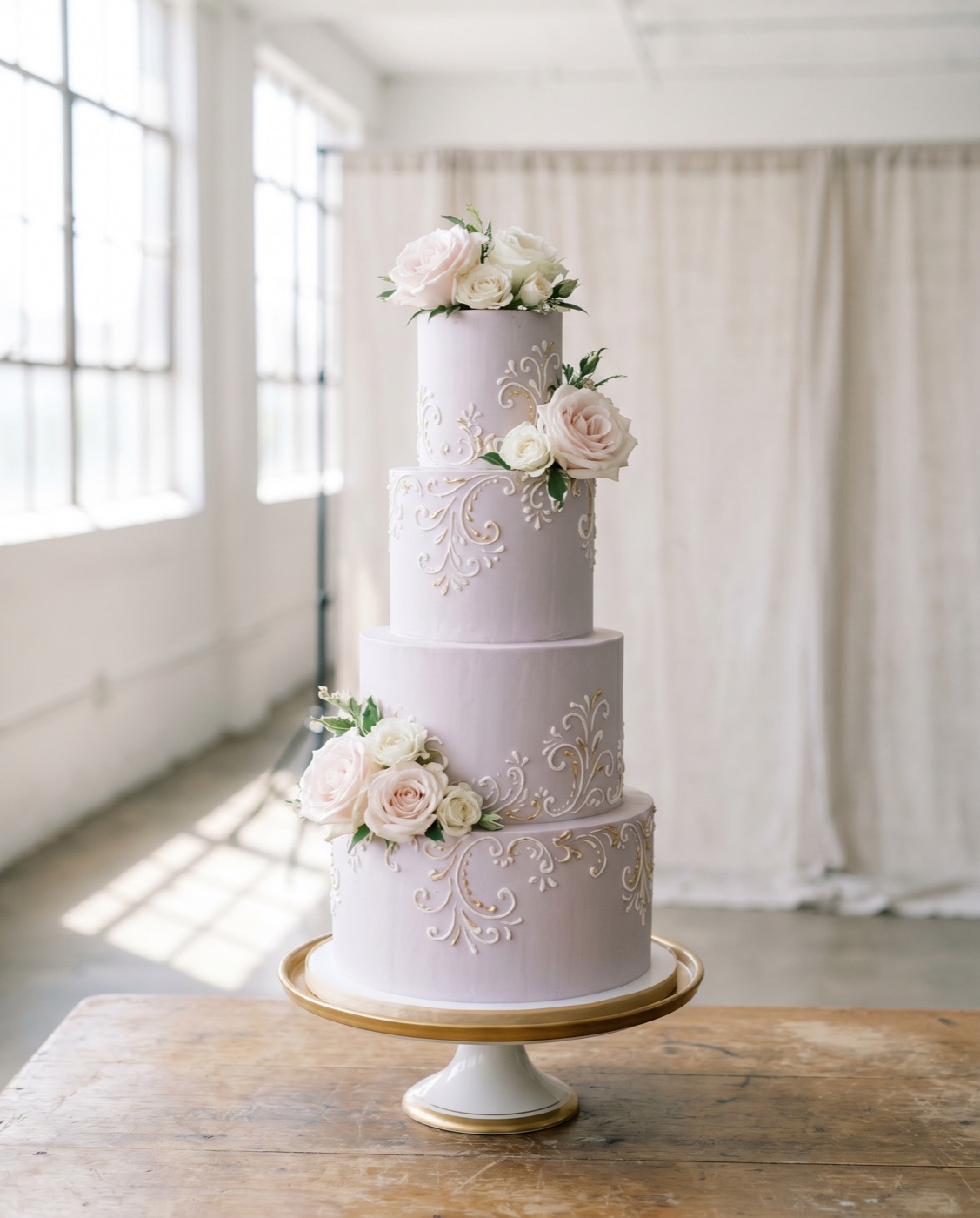 Custom Celebration Cake, freshly made