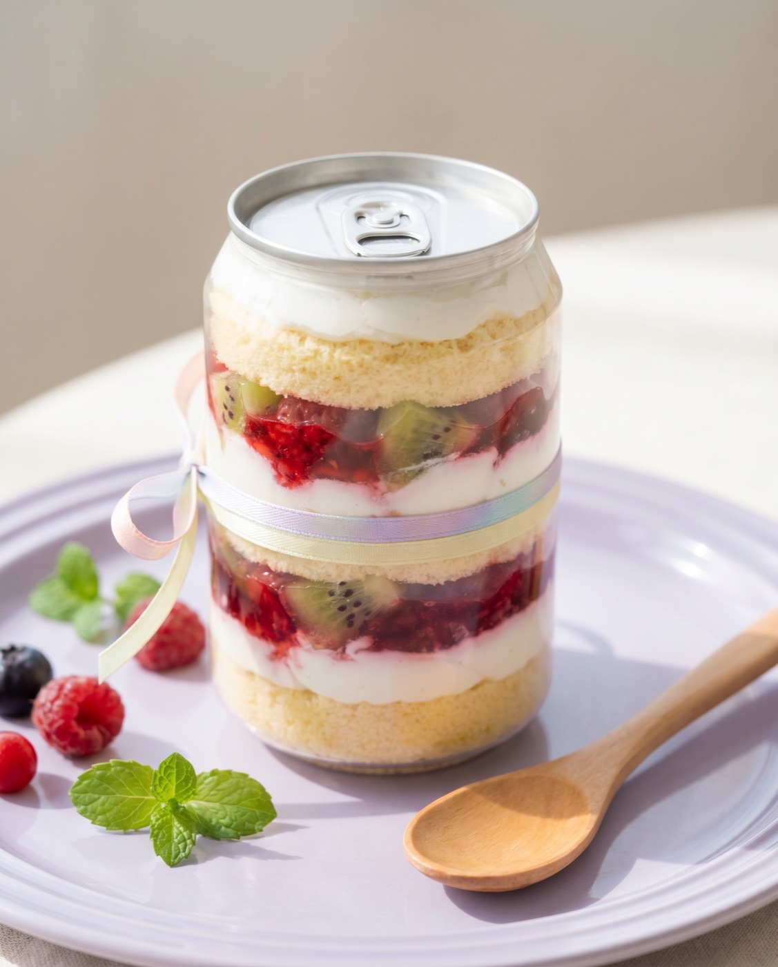 The CanCake, freshly made